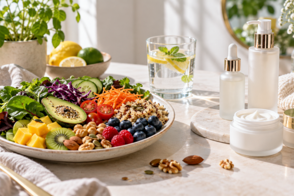 Alimentation et imperfections : Les nutriments clés pour une peau plus éclatante