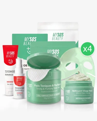 Komplette Anti-Imperfektionen-Routine